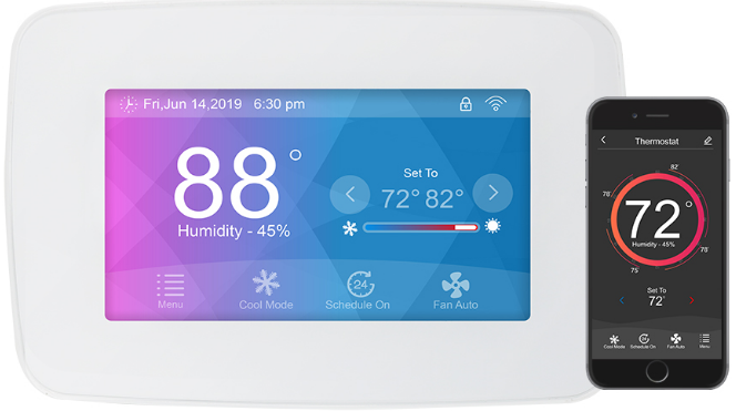 E-Top CH7100 WIFI SMART THERMOSTAT  pro