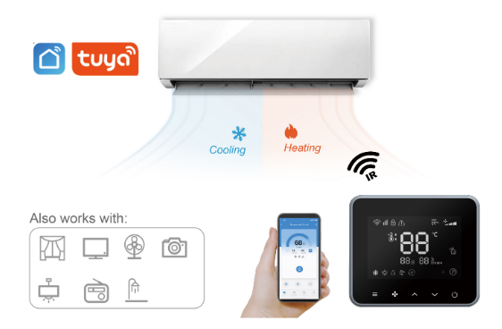 E-Top E3 Remote control wifi Thermostat  3