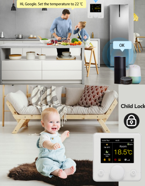 EZAIOT R7C WiFi Smart Digital Thermostat  8
