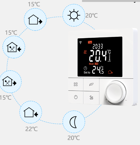 EZAIOT R8W Smart WiFi Thermostat  2