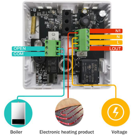 EZAIOT RC9P Wireless Wifi Thermostat 12