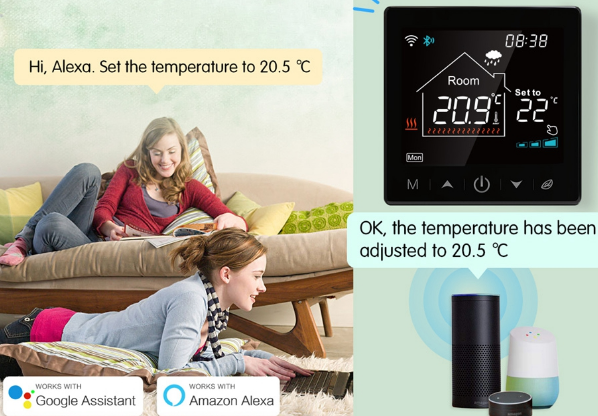EZAIOT RC9P Wireless Wifi Thermostat 9