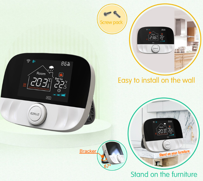 EZAIOT RF433 Wireless Floor Heating Thermostat  12