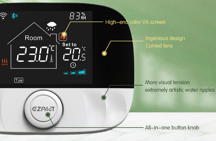 EZAIOT RF433 Wireless Floor Heating Thermostat  5