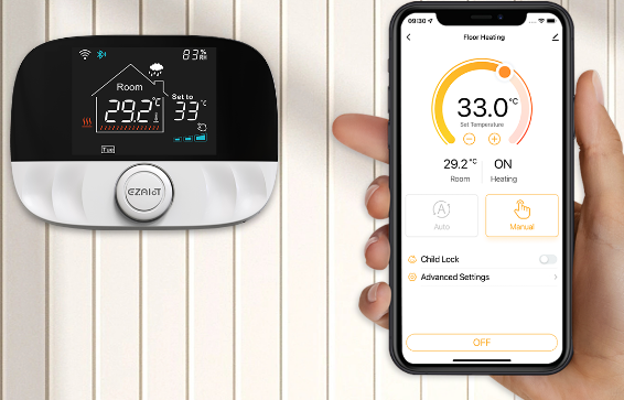 EZAIOT T9W+RC9Plus Wireless Wifi Thermostat 4