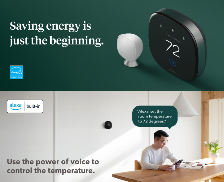 Ecobee -‎EB-STATE6-01- Smart -Thermostat- 1