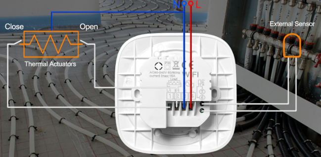 GIRIER Smart Wifi Thermostat  4