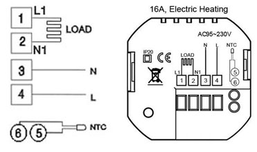 Beok -TGT70WIFI-Electric-Thermostat-Smart-Digital-Thermostat-9