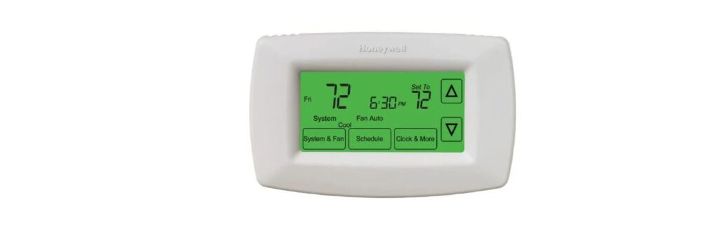 Honeywell Home TH7220U Touch-screen Programmable Thermostat-FEATURED