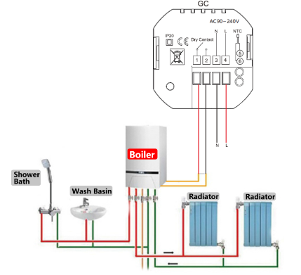 MOES BHT-002 Smart WiFi Thermostat  11