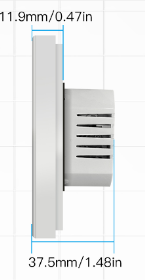 MOES WHT-006-GC-BK-MS WiFi Wireless Room Thermostat 9