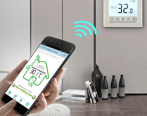 Minco Heat MK72-GA-BW Digital Programmable Intelligent Thermostat 4