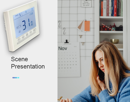 Minco Heat MK72-GA-BW Digital Programmable Intelligent Thermostat 5