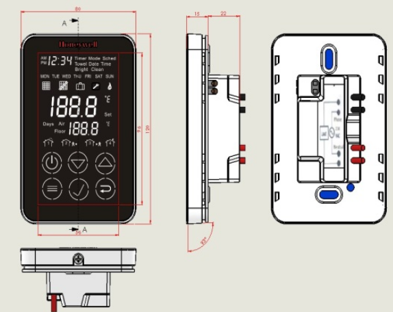 NHY WDT Floor Heating Thermostats 1
