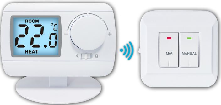 OCSTAT- E3RF -Wireless -Room -Thermostat- pro