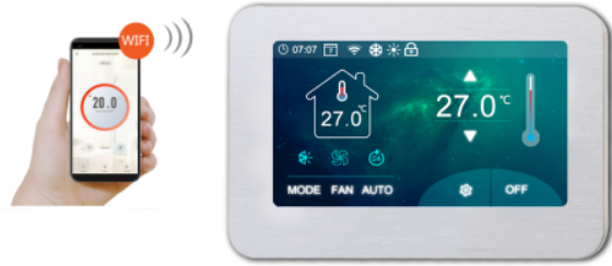 OEM FT-CS01W Touch Screen Thermostat  1