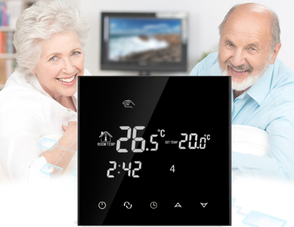 OEM HY03-4 Programmable Touch Screen Thermostat  3