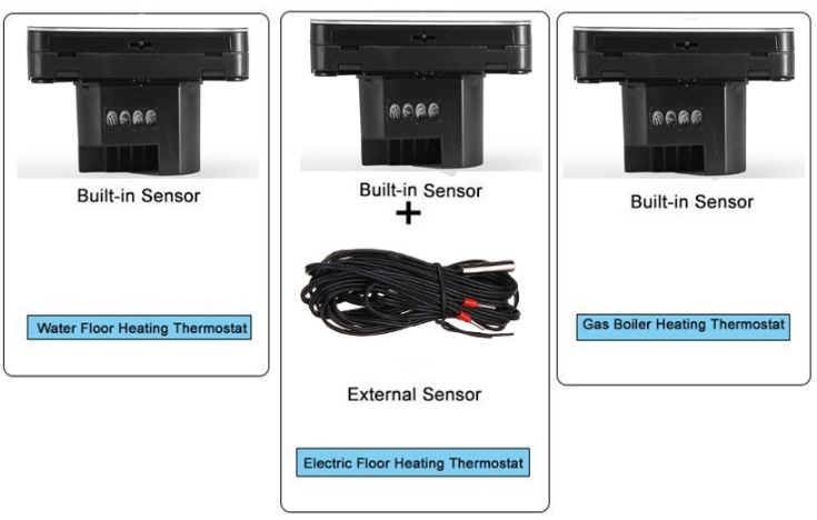 OEM HY03-4 Programmable Touch Screen Thermostat  5