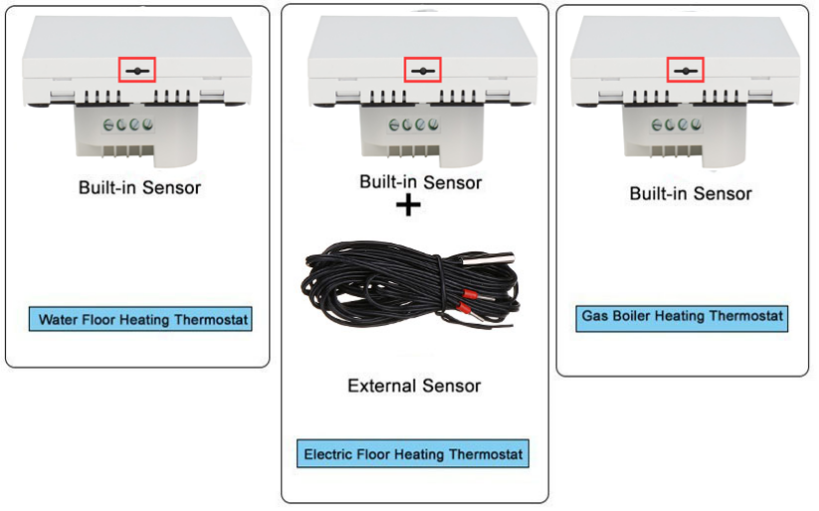 OEM HY607 Touch Screen Programmable Thermostat   4