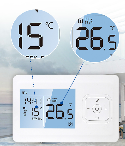OEM ME901 programmable WIFI Thermostat  3