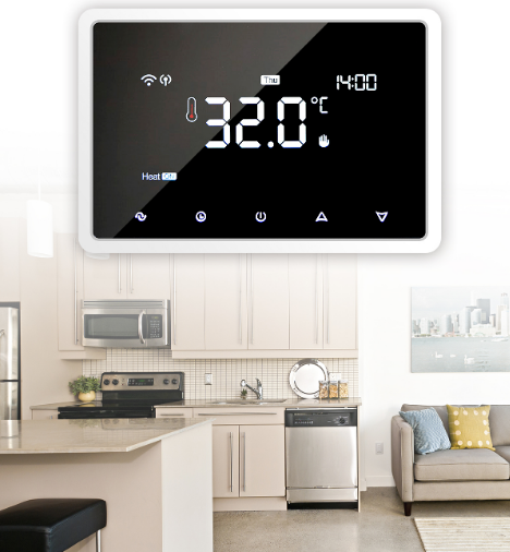 OEM ME98 LCD Touch Screen Floor Heating Room Thermostat  1