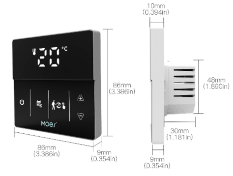OEM RSH-TM011 WiFi Thermostat   1