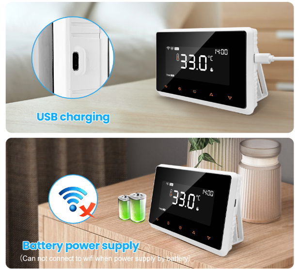 ONNDO WT98 Smart WiFi Wireless Thermosta-8