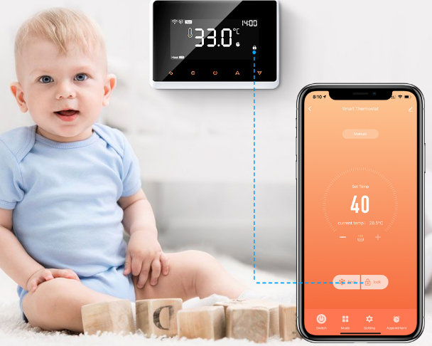 ONNDO WT98 Smart WiFi Wireless Thermosta-9