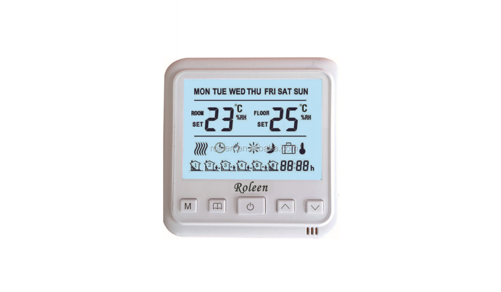 RL303 Series LCD FCU Digital Room Controller FEA