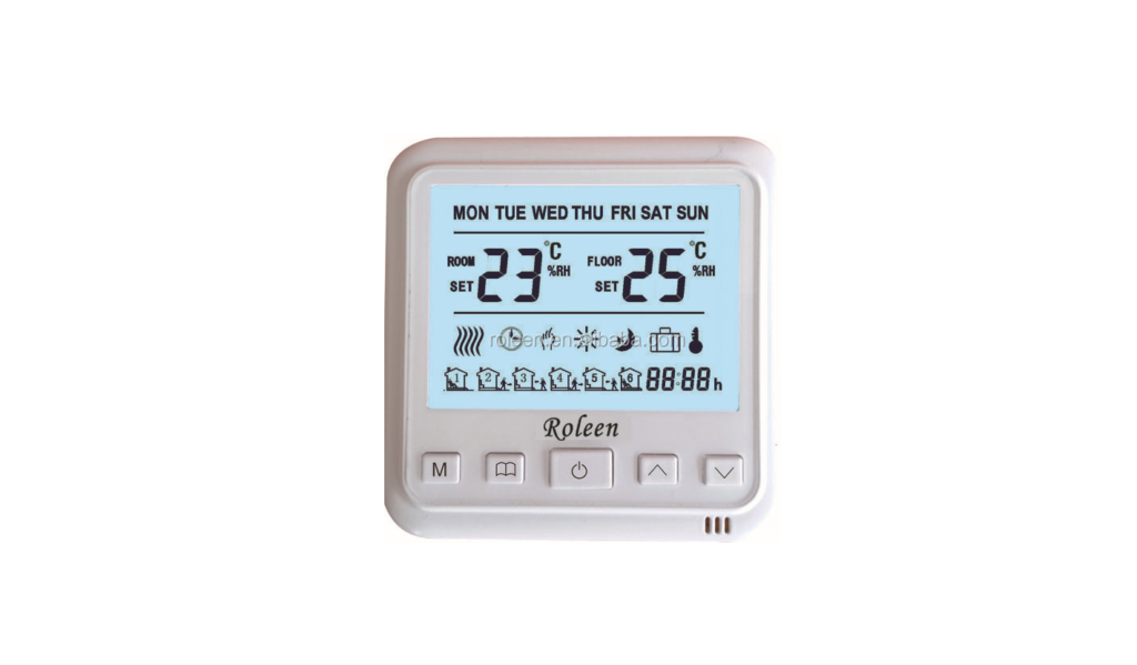 Roleen R303 Programmable Electric Thermostat fea