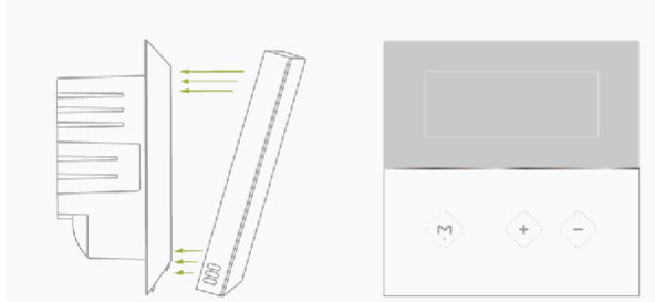SMLG M1 Room Temperature Controller Thermostat  6