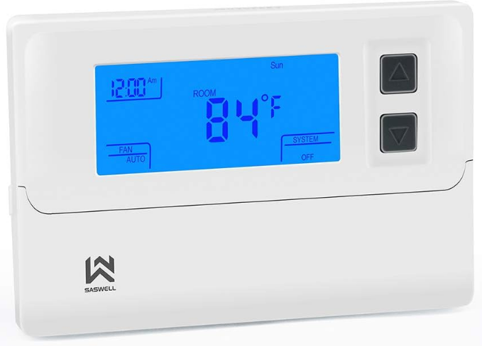 Saswell- T21STK-0- Digital -Non-Programmable- Thermostat  -PRO - 