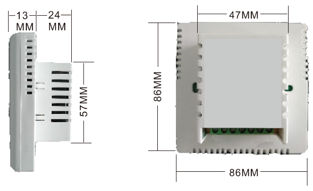 TAODA D8400H programmable wifi wireless Room Thermostat  1