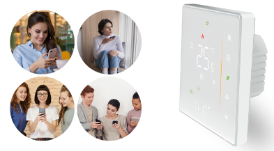 Tarautom WHT-006-GB-WH WiFi Wireless Room Thermostat  6