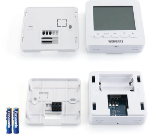 Wengart -WG02B05BW -Programmable- Thermostat- 2