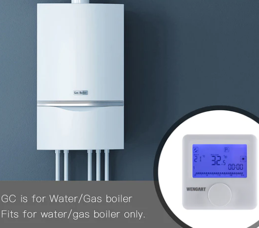 Wengart- WG06BW- Gas- Programmable -Thermostat- 1