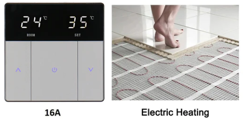 Wengart- WG808 -Electric -Heating -Room -Thermostat  - 1