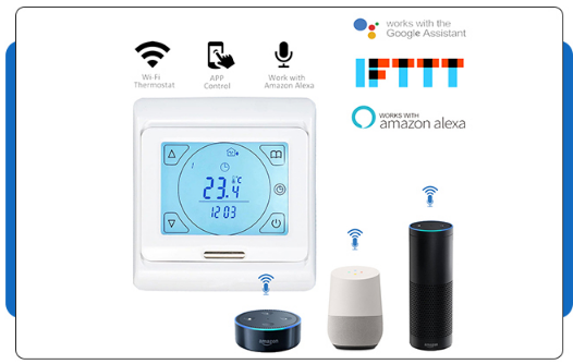 carbonwarm ZMWK LCD Touch Screen Room Thermostat 1