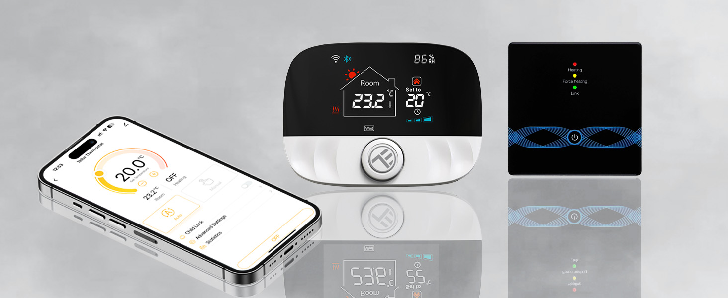 TELLUR- TLL331431 -Smart- WiFi -Thermostat- 5