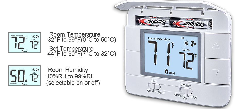 Aowel- AW711-W -Non-Programmable- Thermostat- 1..
