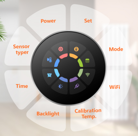BECA- BHT-7000GCLW- Electric- Underfloor- Heating- Thermostat  - 8