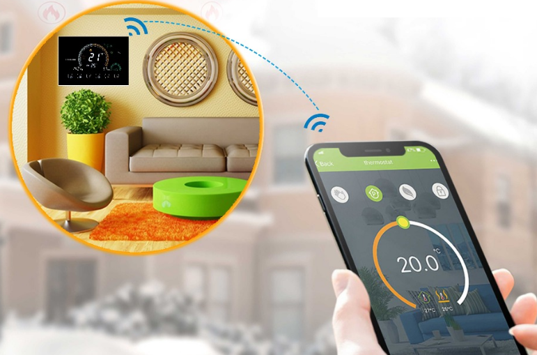 BECA -BHT-8000 -Wifi -Electric -Heating -Non-Programmable- Room- Thermostat-4