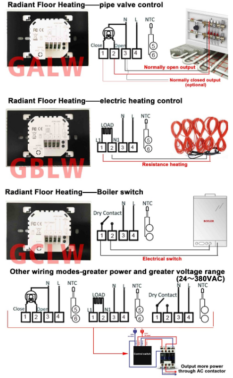 BECA -BHT-8000 -Wifi -Electric -Heating -Non-Programmable- Room- Thermostat-6