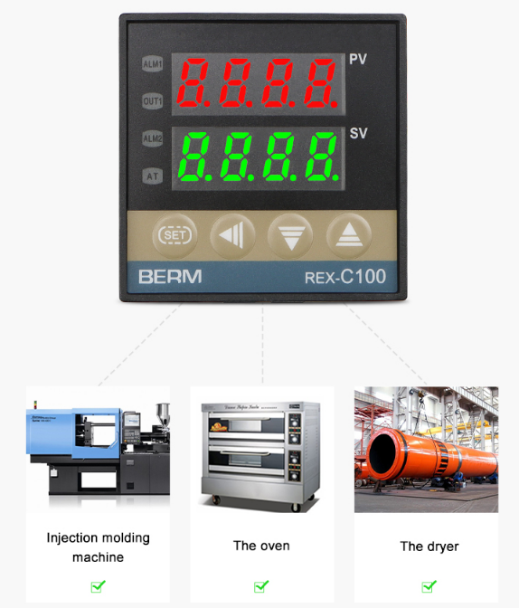 BERM -REX-C100 -Digital- Display- Thermostat  -3