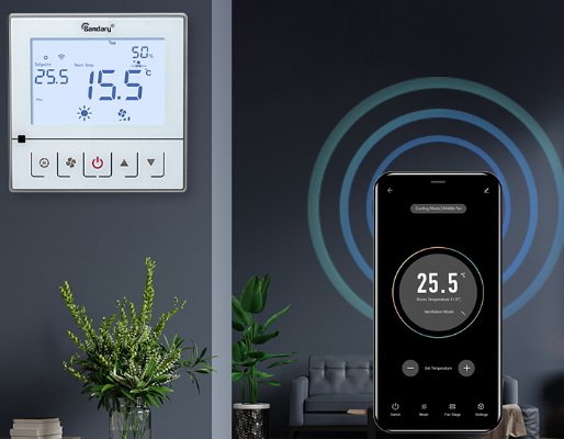 Bandary- FC221W- Wireless -Digital- Electronic -Thermostat - 3