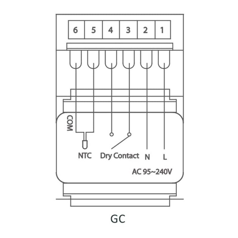 Beca -BHT-8000WM-GCLW- WiFi- Wall- Thermostat - fIG.2