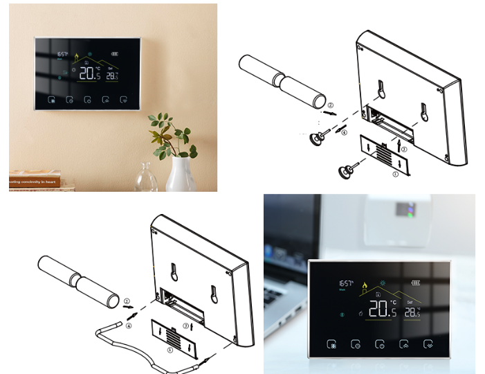 Beca- BHT8000- Wifi- Wireless -Smart- Thermostats- 9