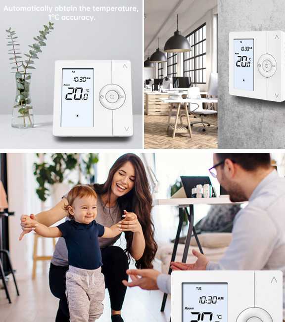 Breeze -BC203-E- Electric -Underfloor- Heating- Thermostats  1