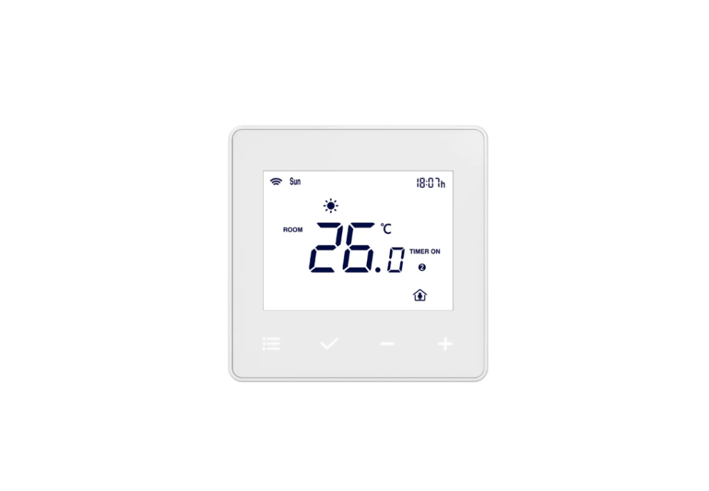 Breeze -BC203-W -Digital -Touch- Screen- Programmable- WiFi- Smart- Thermostat- fea