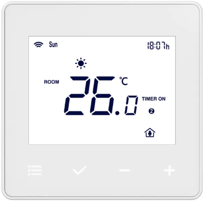 Breeze -BC203-W -Digital -Touch- Screen- Programmable- WiFi- Smart- Thermostat- pro